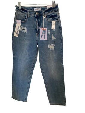 Wax Jeans Collection Slim Straight Cordella Wash Stretch Blue 29  NWT